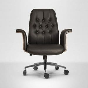 Elisa Leather Meeting Chair